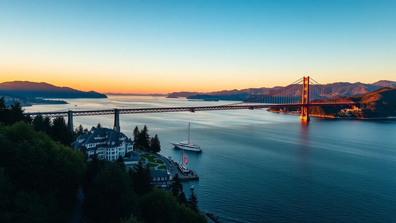 West Vancouver skyline
